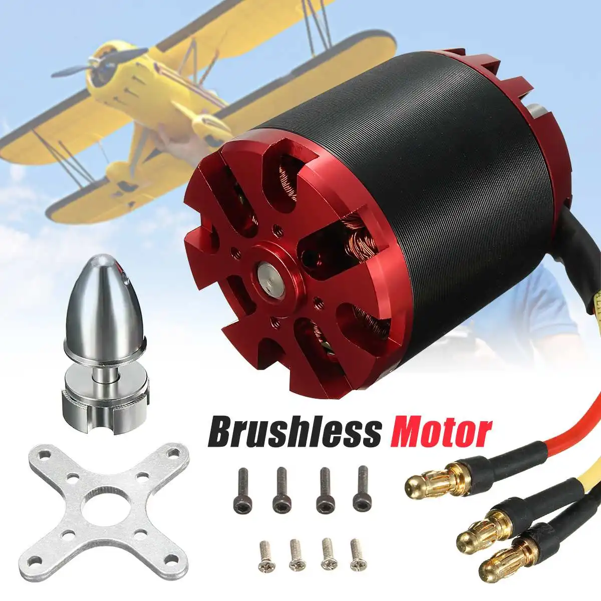 DIY 270KV N5065 5065 бесщеточный двигатель комплект для электрического скейтборда скутера мультикоптера E велосипед E-Car двигатель часть набор аксессуаров