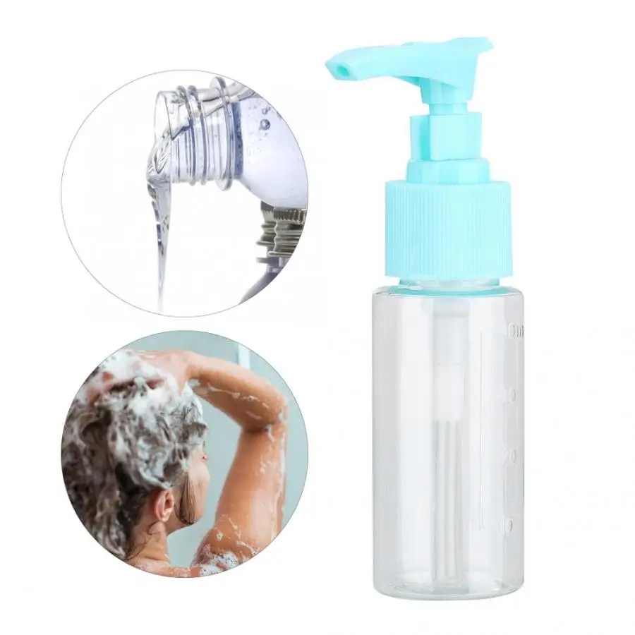 Пластиковый дозатор для жидкого мыла и шампуня 40 мл|Наборы инструментов макияжа|