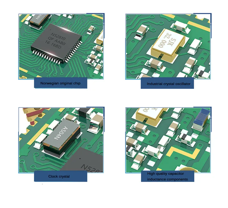 CLIATE 3 шт. RF беспроводной Bluetooth nRF52832 2 4 ГГц приемопередатчик ModuleCDSENET E73 2G4M04S1A SMD BLE 5