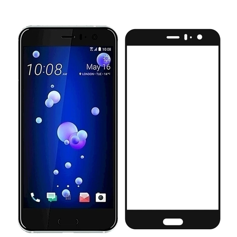 2.5D полное покрытие из закаленного стекла для htc Desire U12 U11 Plus M10 Life 12S 5 2 7 дюймовый