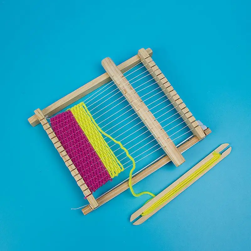 Детские ручные DIY самодельные ткацкий станок научная игрушка вязальная машина