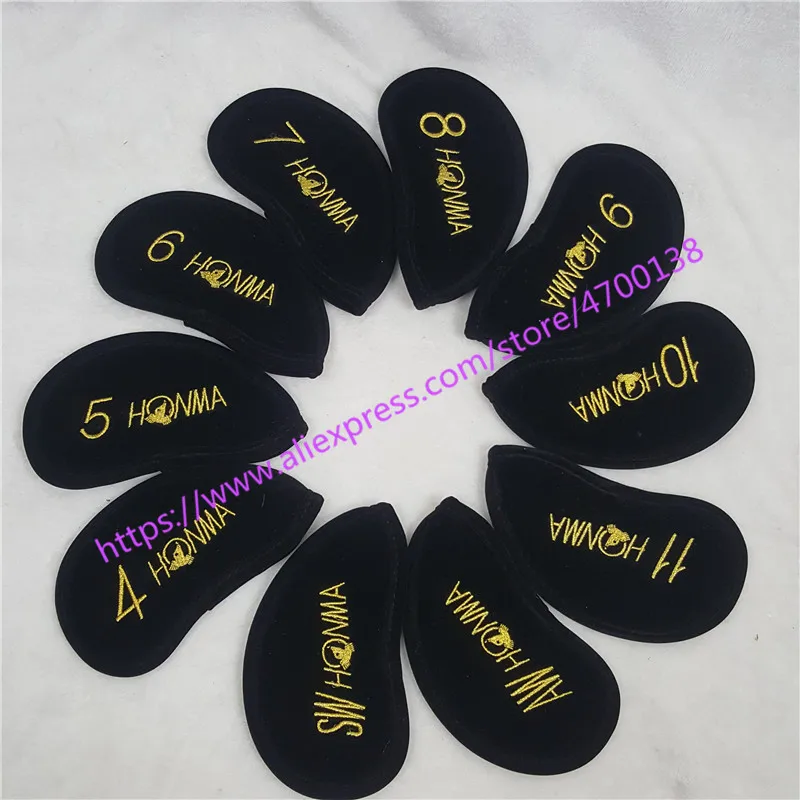 Новинка Honma чехлы на голову для гольф клуба водителей Fairway Woods #1 #3 #5 Утюги # 4 11AS