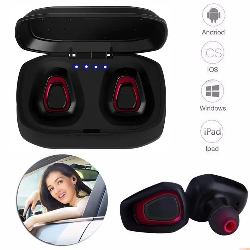 A7-TWS беспроводные наушники-вкладыши стерео спортивные Bluetooth HIFI гарнитура с