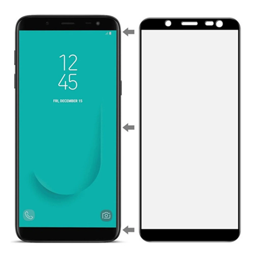 Стекло для Samsung J2 2018 Защитное стекло J3 J4 6 пленка J7 J8 защита экрана закаленное hd |