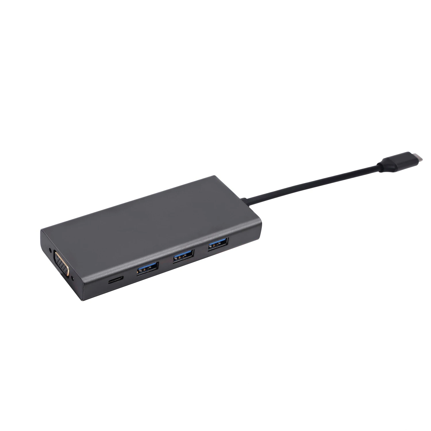 OPQ 5 в 1 USB C концентратор usb type 3 (совместимый Thunderbolt 3) к VGA VGA/USB 0 USBC PD порт для Macbook/Pro