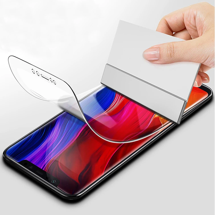 Полное покрытие гидрогелевые мягкие пленки на для Xiaomi Mi 9 8 SE A2 Lite Экран протектор 6