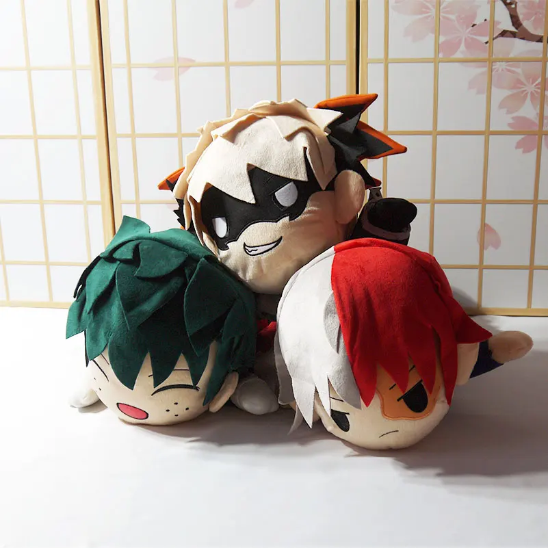 Bakugou Katsuki Todoroki Shoto Midoriya Izuku фигурка кукла амим моя геройская Академия косплей