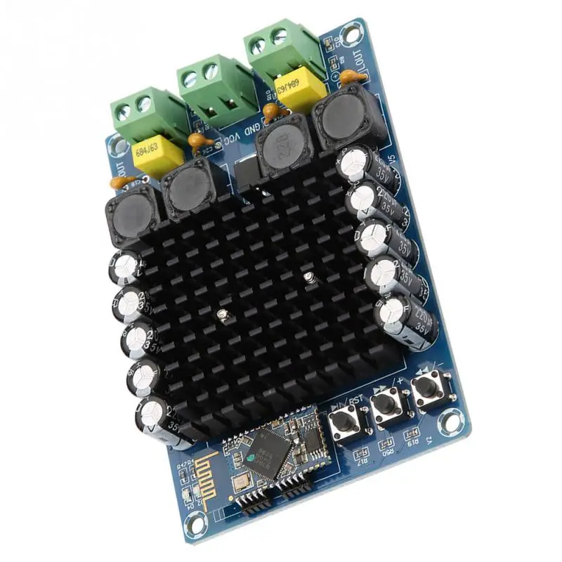 2*100 Вт Bluetooth 4 1 TDA7498 усилитель плата цифровой мощности модуль DC12 24V инструмент|Реле|