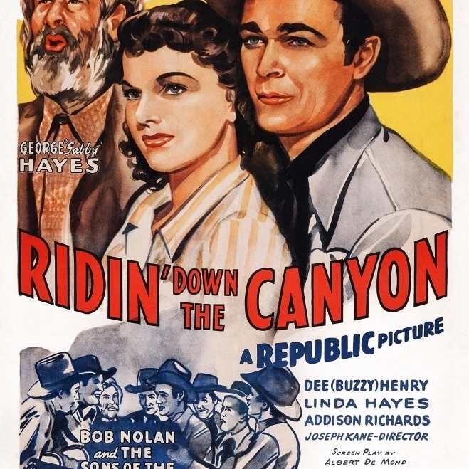 Ridin' Down The Canyon U постер с фильмом Masterprint (24x36)|Таблички и знаки| |