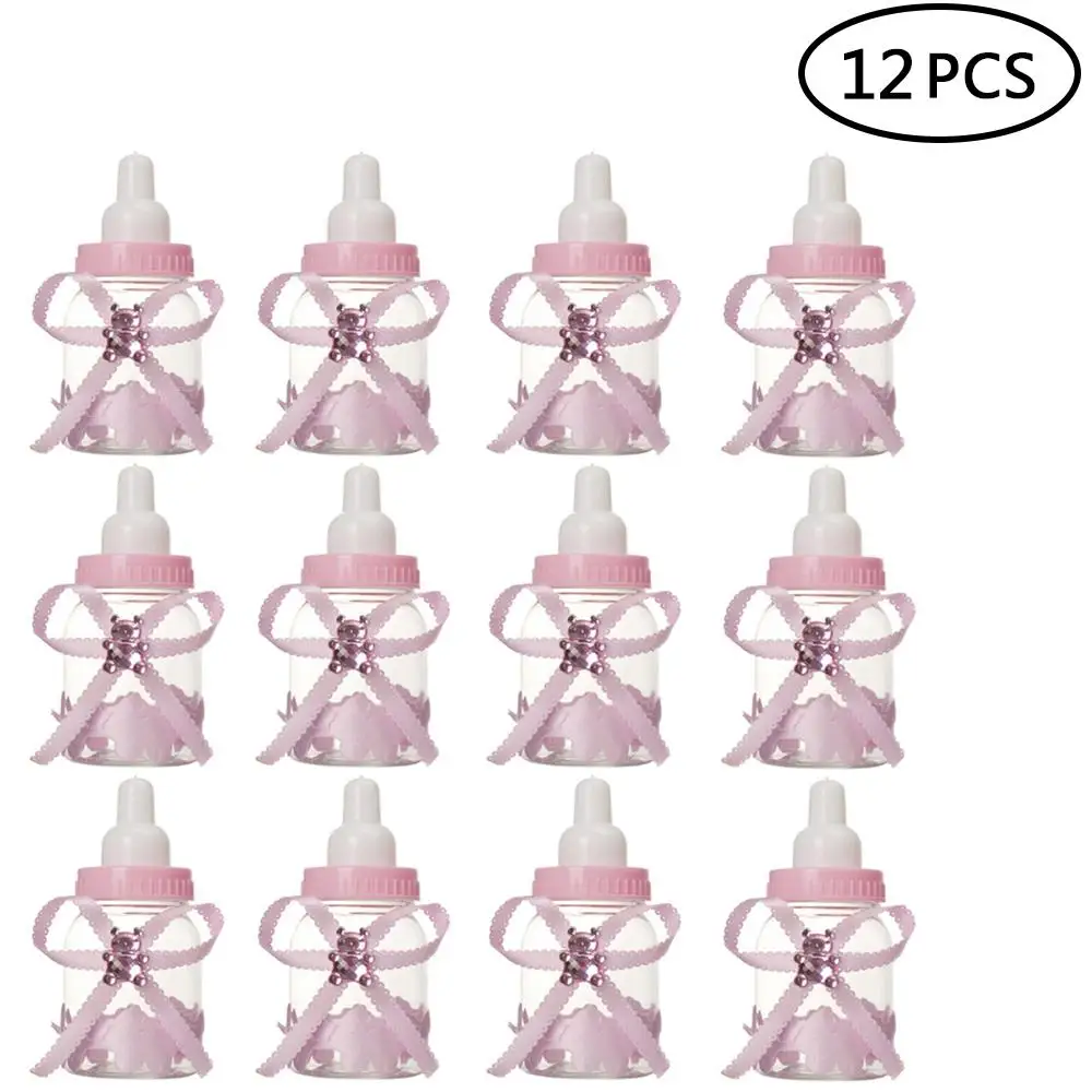 12 шт. подарок для детского душа бутылка молока и конфет коробка хранения