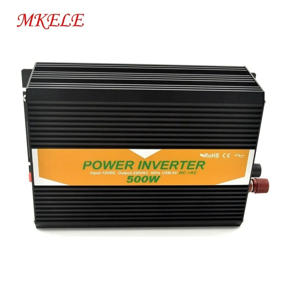 

Input 12/24/48vdc To Output 110/220vac Power Backup High Quality 500W Pure Sine Wave Power Inverter For Home Use