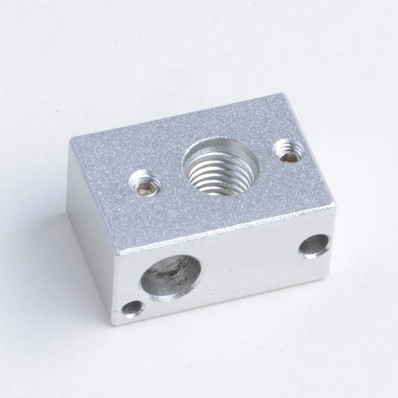 

Бесплатная доставка! PT Тип 5 шт./лот Запчасти для 3D-принтера MK10 нагревательный блок 23x16x11,5 мм Нагревательный алюминиевый блок