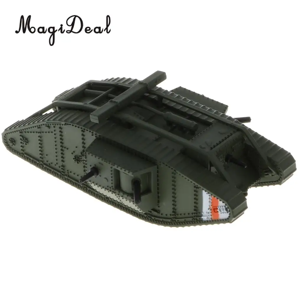 1/100 моделирование литья под давлением Великобритании MK. IV Мужской Танк WWI