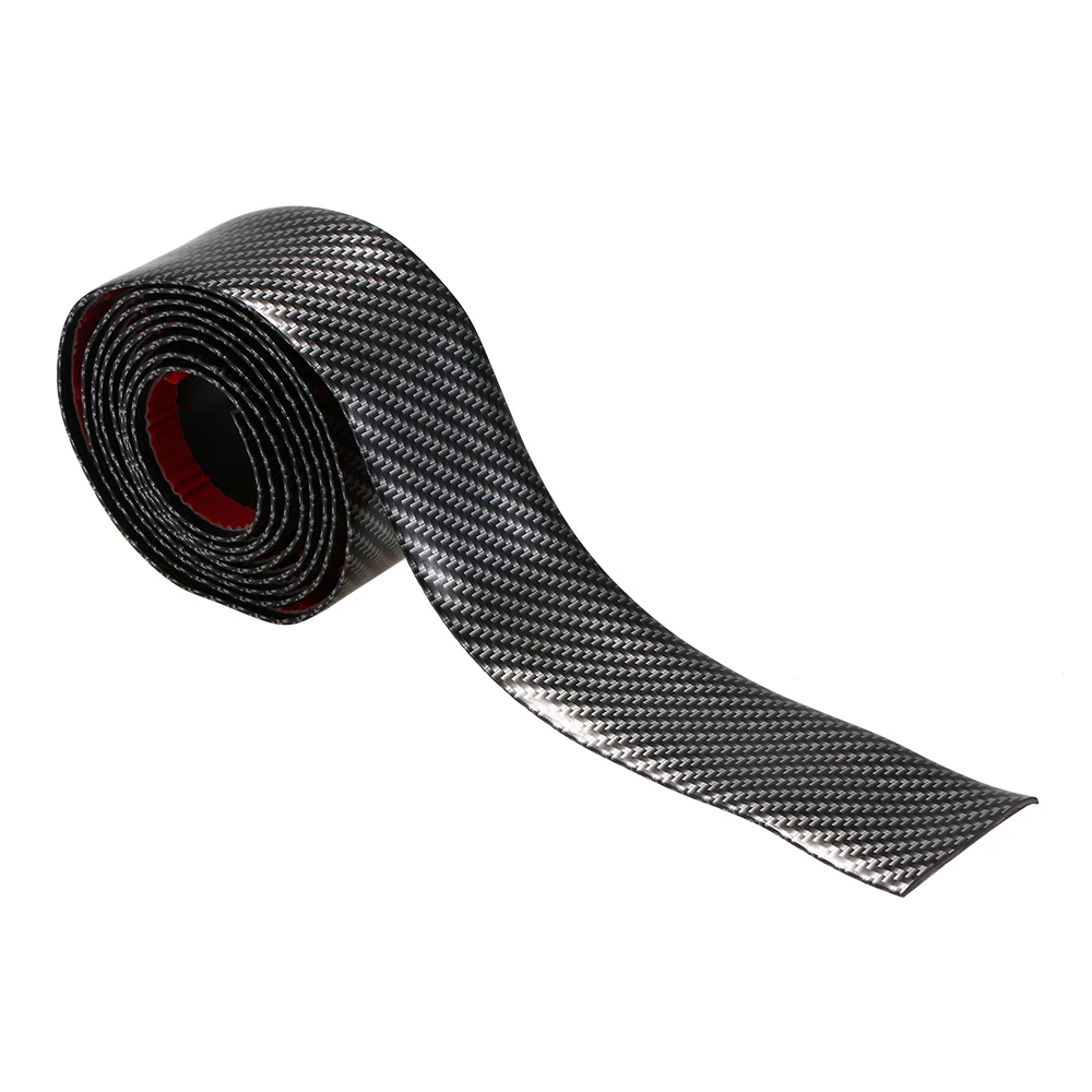 

2m 3cm Universal auto Car Sticker 4D Carbon Fiber Rubber DIY Door Sill Protector Edge Guard car styling product