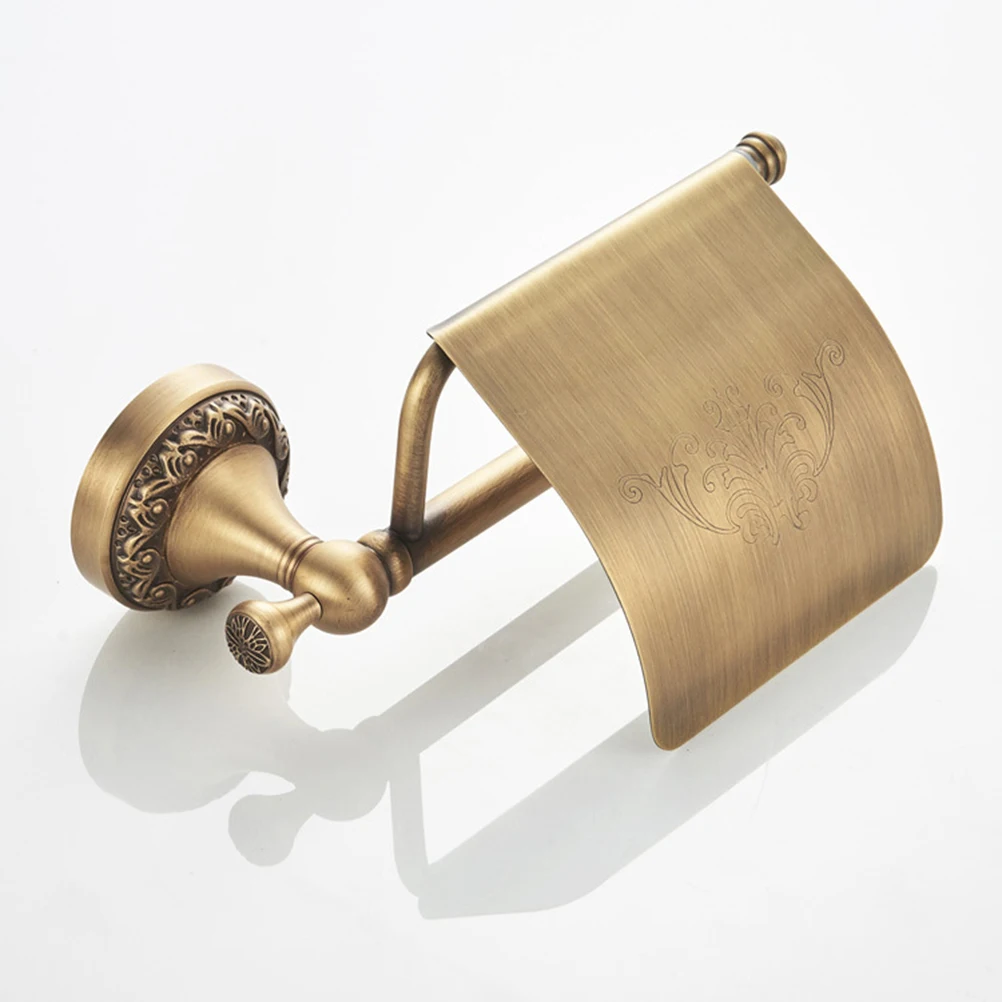 1 шт. Медный Ретро настенный простой европейский держатель для хранения бумажная