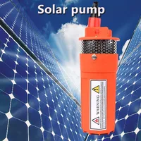 Solar Energy Water Pump Dc 12v/24v 360lph 70m Lift,small Submersible  Outdoor Garden Deep Well Car Wash Bilge Cleaning 12 24 V