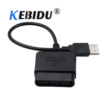 KEBIDU usb-геймпад игровой контроллер конвертерами без драйвер для sony PS1 PS2 Кабель-адаптер KEBIDU usb-геймпад игровой контроллер конвертерами без драйвер для sony PS1 PS2 Кабель-адаптер