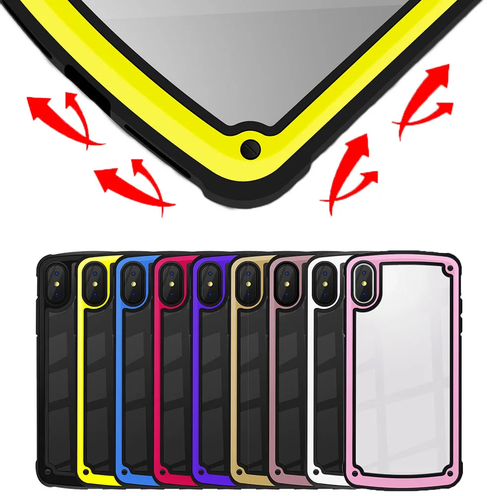 KISSCASE Transparent Phone Case For Samsung Galaxy S10 Plus S8 S9 Note 8 9 Shockproof Cover J4 J6 J8 A7 A9 2018 |