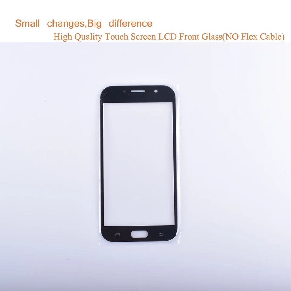 Сенсорный экран для Samsung Galaxy A7 2017 A720 A720F SM-A720F 10 шт./лот переднее стекло сенсорный