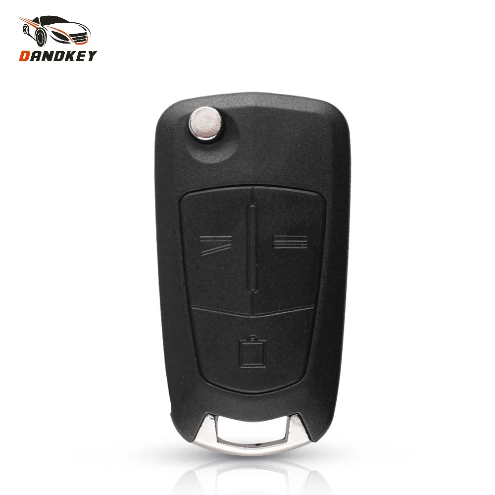 Dandkey откидная оболочка ключа дистанционного управления для Vauxhall Opel Astra H Corsa D Vectra C