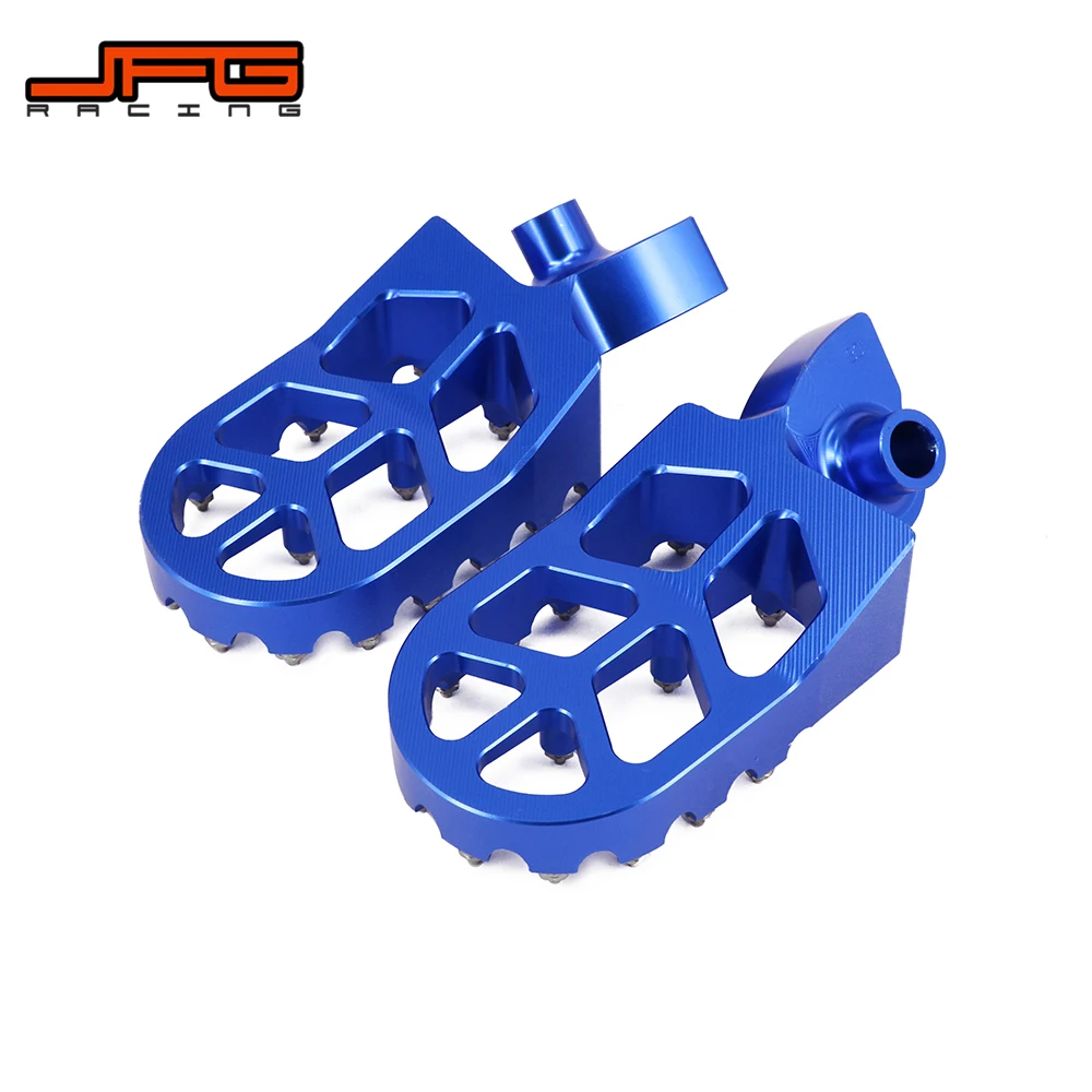 Алюминиевые Подножки для мотоцикла подножки педали Husqvarna CR SM SMR TC TE TXC WR 50 100 150 250 350