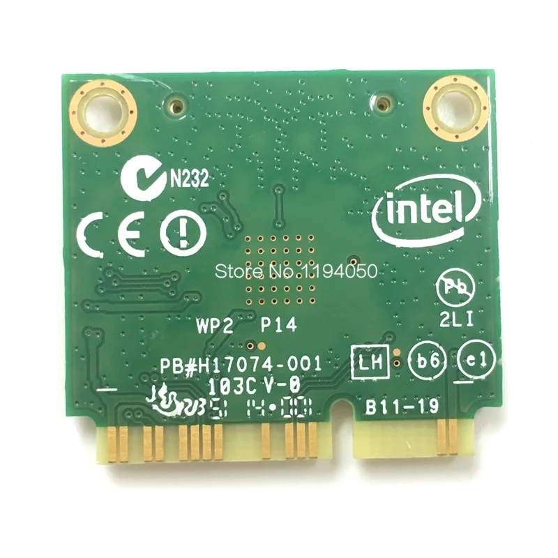 Wi-Fi  Intel 7260 NB 7260HMW Mini PCI-E 300 / 802.11N 2, 4G/5    7260NB