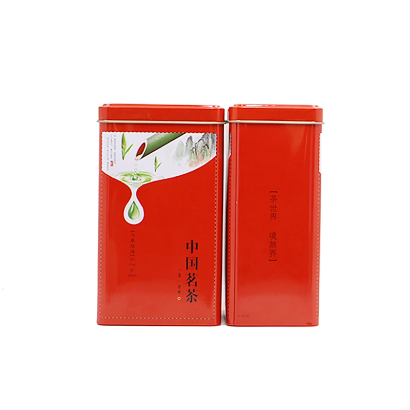 

Xin Jia Yi Packaging Tea Tin Box Sliding Metal Tin Box CMYK Glossy Print Wholesale Gift Universal Coffee Big Tin Box Container
