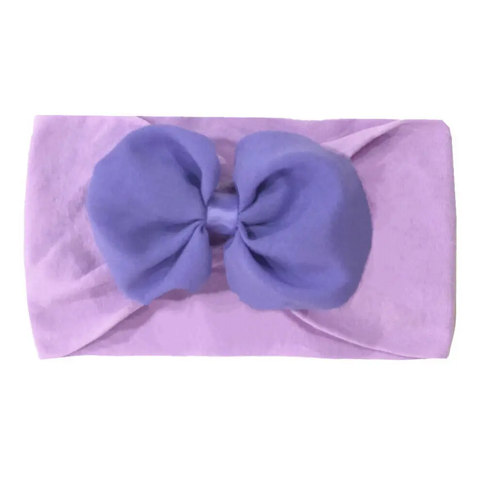 Повязка на голову с бантом для девочек милая повязка кроличьими ушками тюрбан