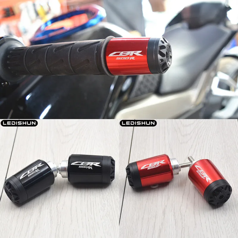 Руль ручки бар концы кепки слайдер для KAWASAKI HONDA CBR650R CBR650F CB650R CB650F CB1000R CBR1000RR CB1100