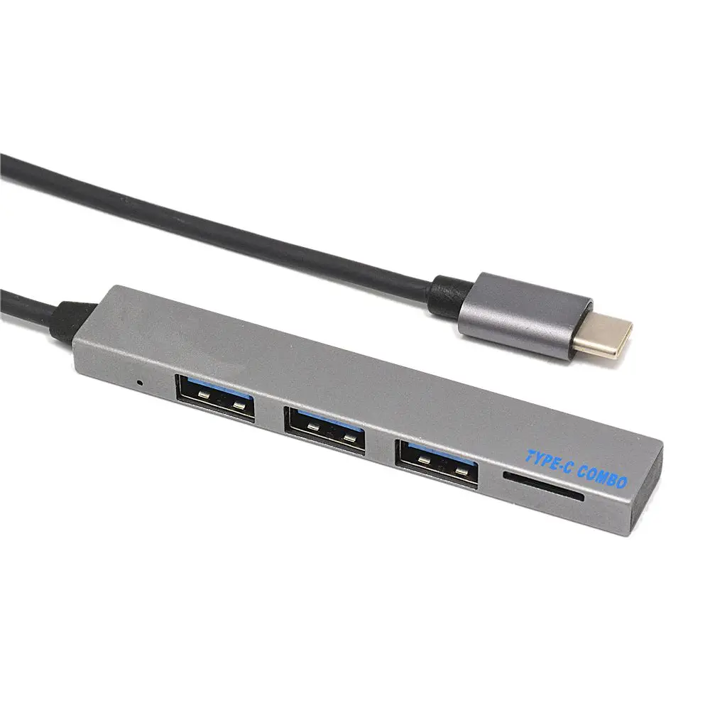 Адаптер 4 в 1 для ноутбука с интерфейсом USB 3 1|USB-хабы| |