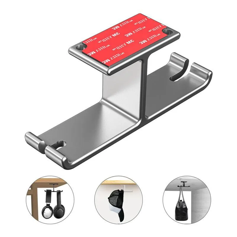 Двойные универсальные наушники из алюминиевого сплава и стали вешалка для