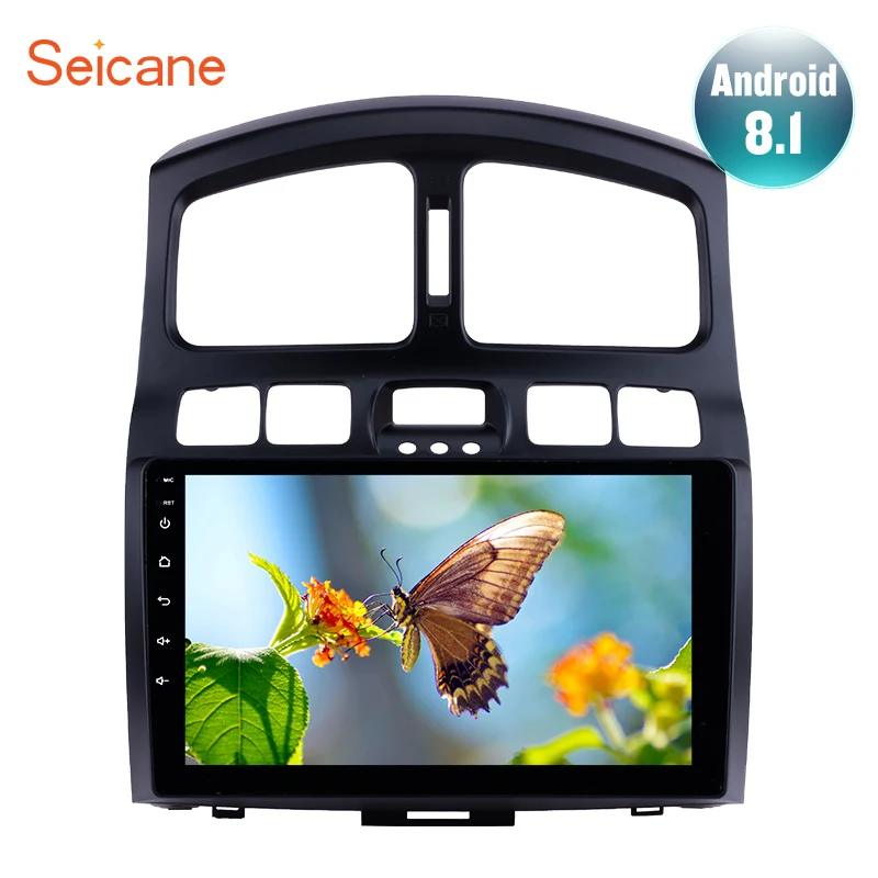 Seicane 9 дюймов для 2005 2015 Hyundai Classic Santa Fe HD сенсорный экран головное устройство GPS