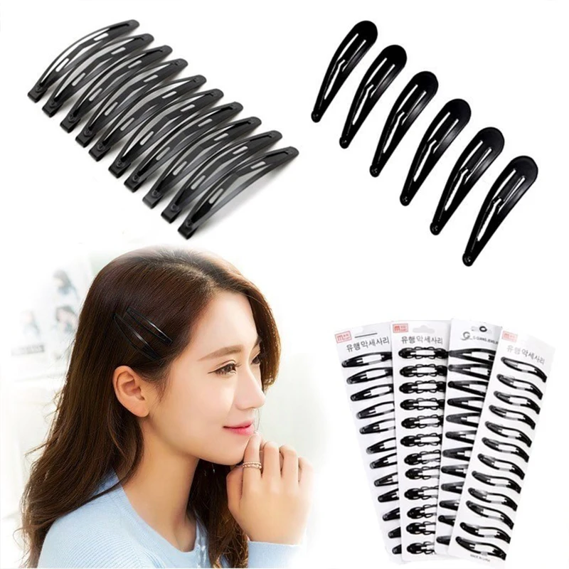 2019 горячее новое поступление 12 шт./компл. уникальные заколки черные для волос