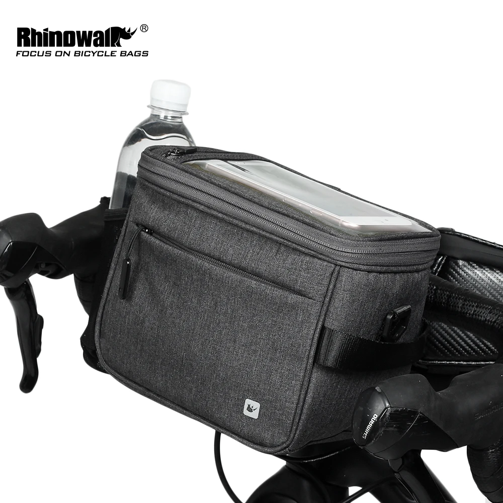 Rhinowalk велосипедная сумка на руль с передней трубкой Сенсорным Экраном
