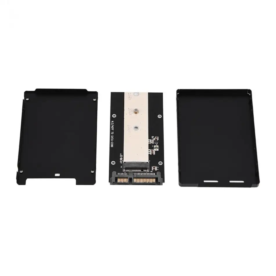 M.2 Ngff до 2 5 дюймов Sata Iii Ssd адаптер конвертер с корпусом корпус |