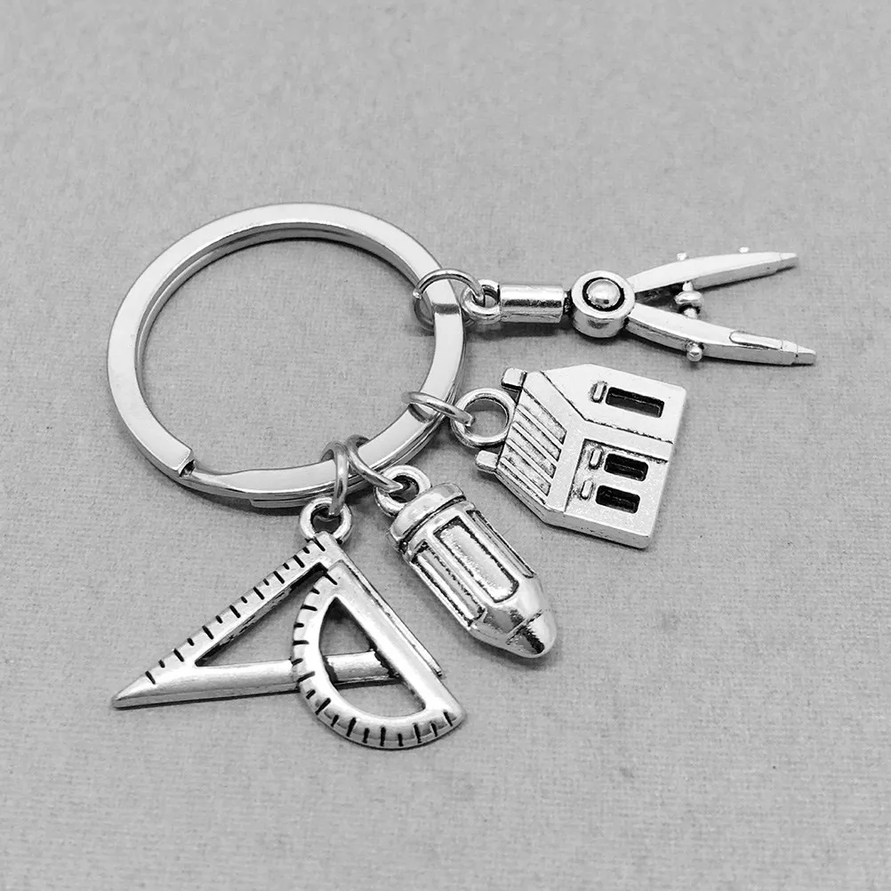 1 шт. креативный брелок для ключей деликатные аксессуары дизайн дома