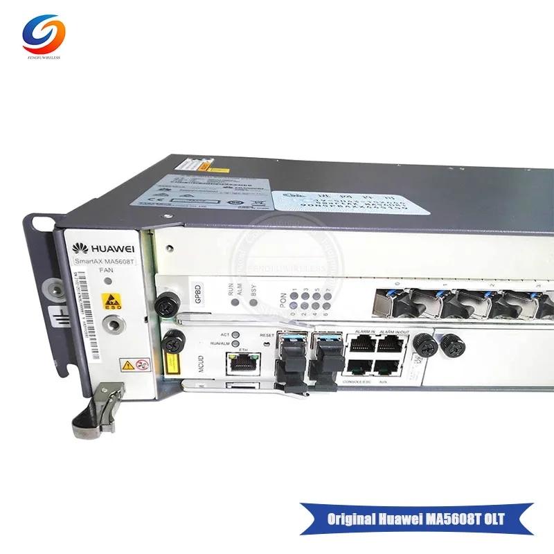 Оригинал Hua wei mimi 19 дюймов SmartAX MA5608T GPON/EPON OLT 2*10 г MUCD1 + 1 * MPWD 16 портов GPFD C board OLT|epon olt|gpon