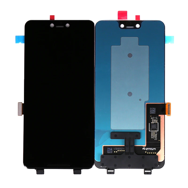 5 шт./лот для Google Pixel 3XL ЖК-дисплей с кодирующий преобразователь сенсорного экрана