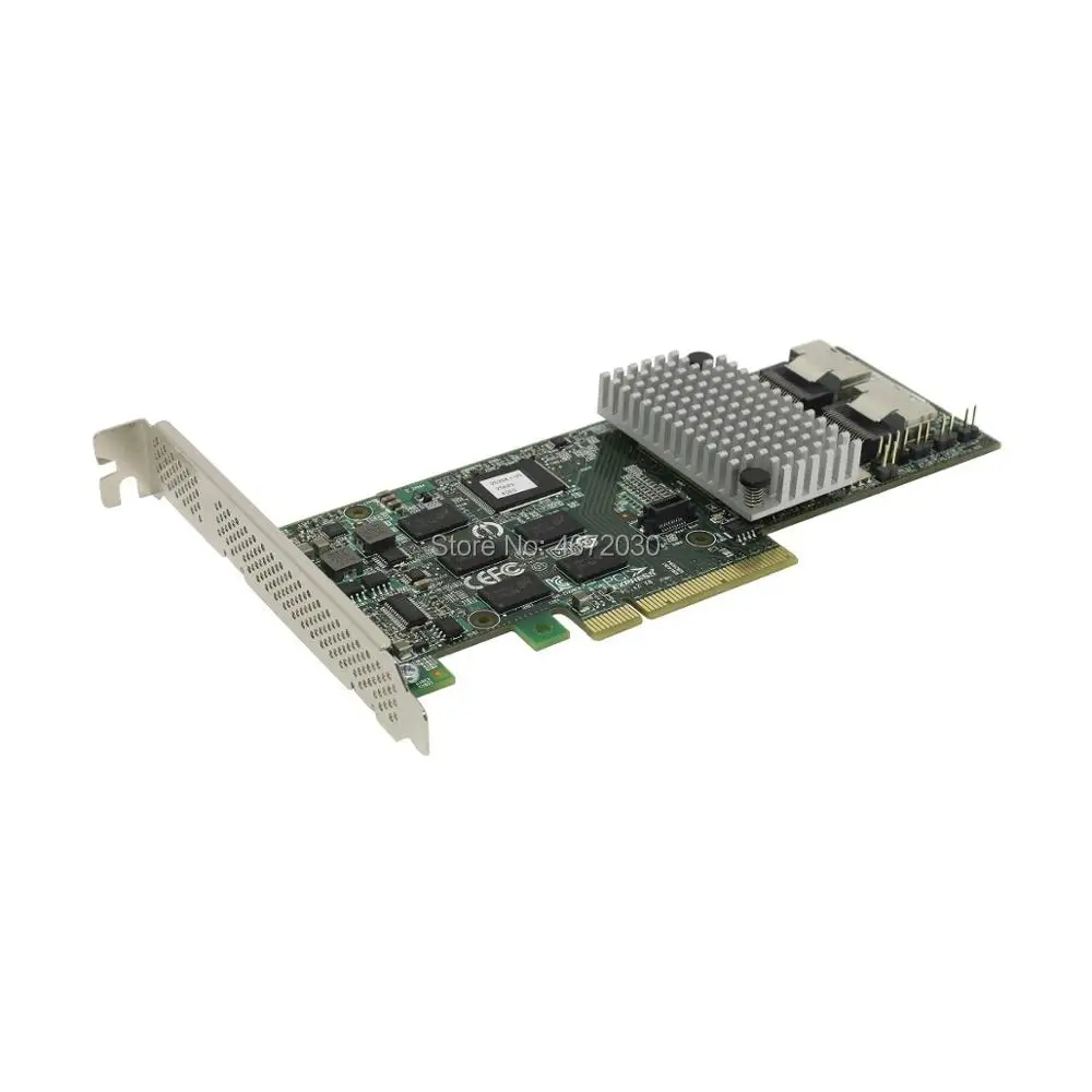 Новая карта контроллера Broadcom Avago LSI MegaRAID SAS 9261-8i 8 портов 512 Мб кэш-памяти SFF8087 6 ГБ