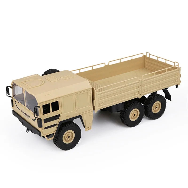 Радиоуправляемый автомобиль JJR/C JJRC Q64 1/16 2 4G 6WD военный внедорожный гусеничный RTR
