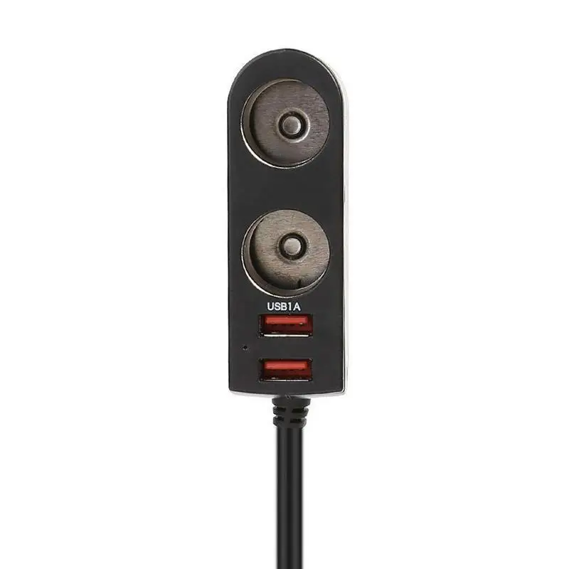 5 V/1A V/2A двойной порт USB 2 Way Авто прикуриватель розетка распределитель для