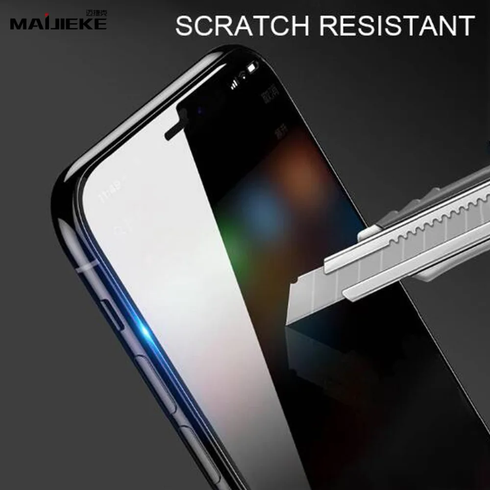 MAIJIEKE 9 H Полный Клей закаленное стекло для sony Xperia 10/XA3 Защитная пленка экрана 10 plus