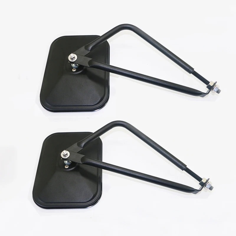 1 пара экстерьера автомобиля запчасти Off Side прямоугольные зеркала для Jeep Wrangler TJ JK