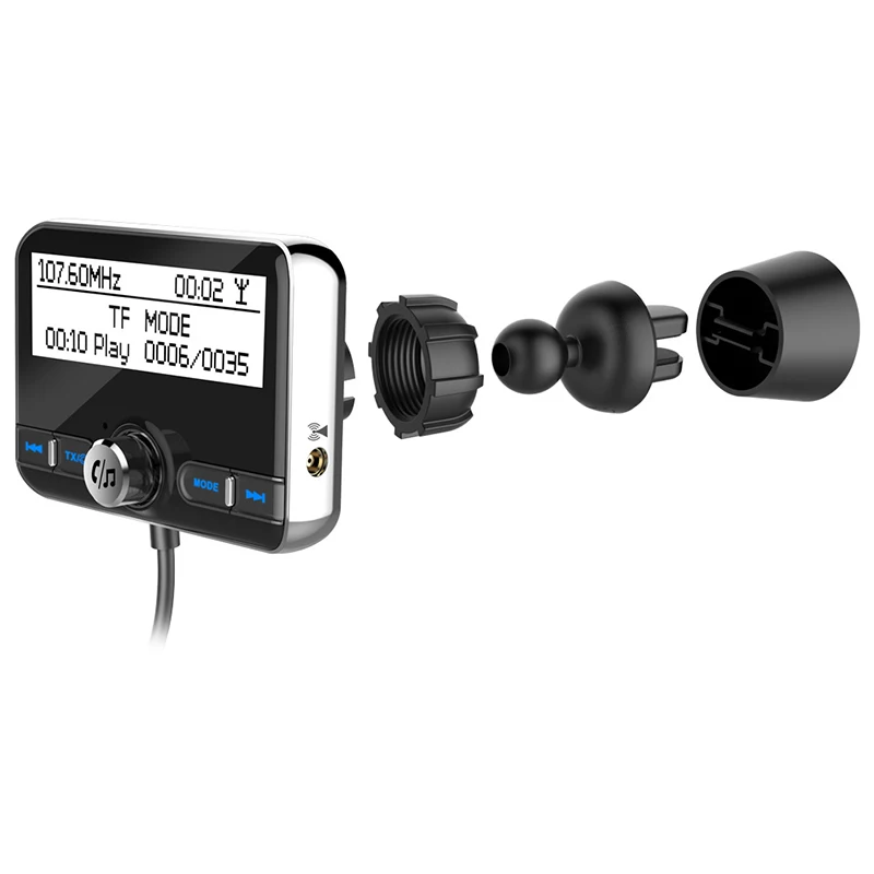 Автомобильный цифровой радиоприемник DAB Mp3 Bluetooth FM передатчик|Автомобильный