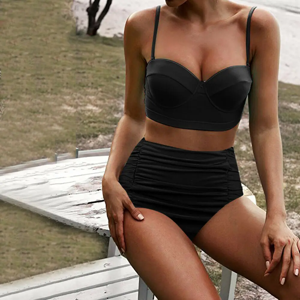 2019 Новый стиль модная популярная женская тонкая обувь с высокой талией Maillot De Bain