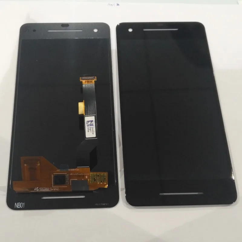 ЖК дисплей Azqqlbw для HTC Google Pixel 2 сенсорный экран с цифровым преобразователем в