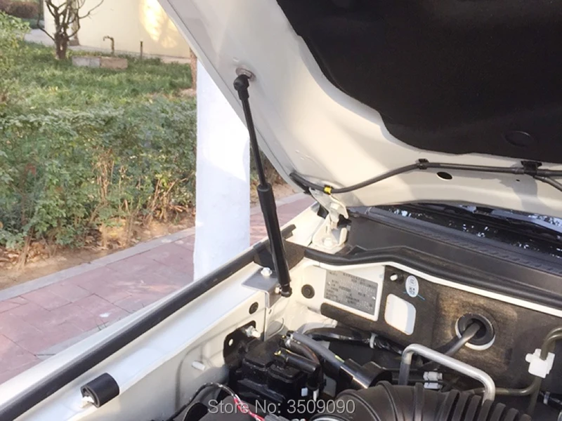Для Mitsubishi Pajero Montero Limited Shogun 2006-2019 крышка двигателя автомобиля распорка пружинный
