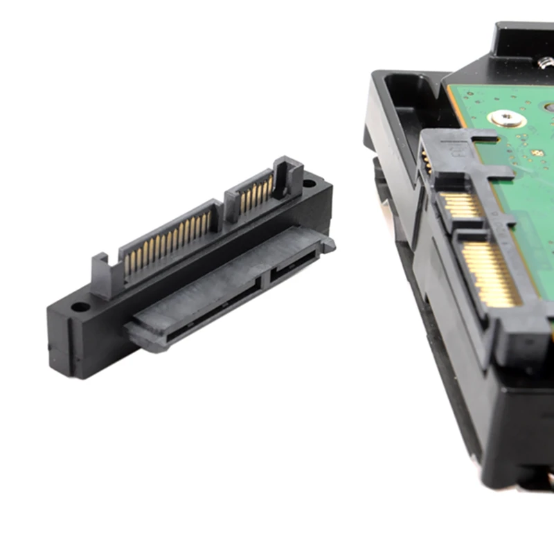 SATA 22P Male to Female 90 градусов 7 + 15P F/M для интерфейса жесткого диска | Компьютеры и офис