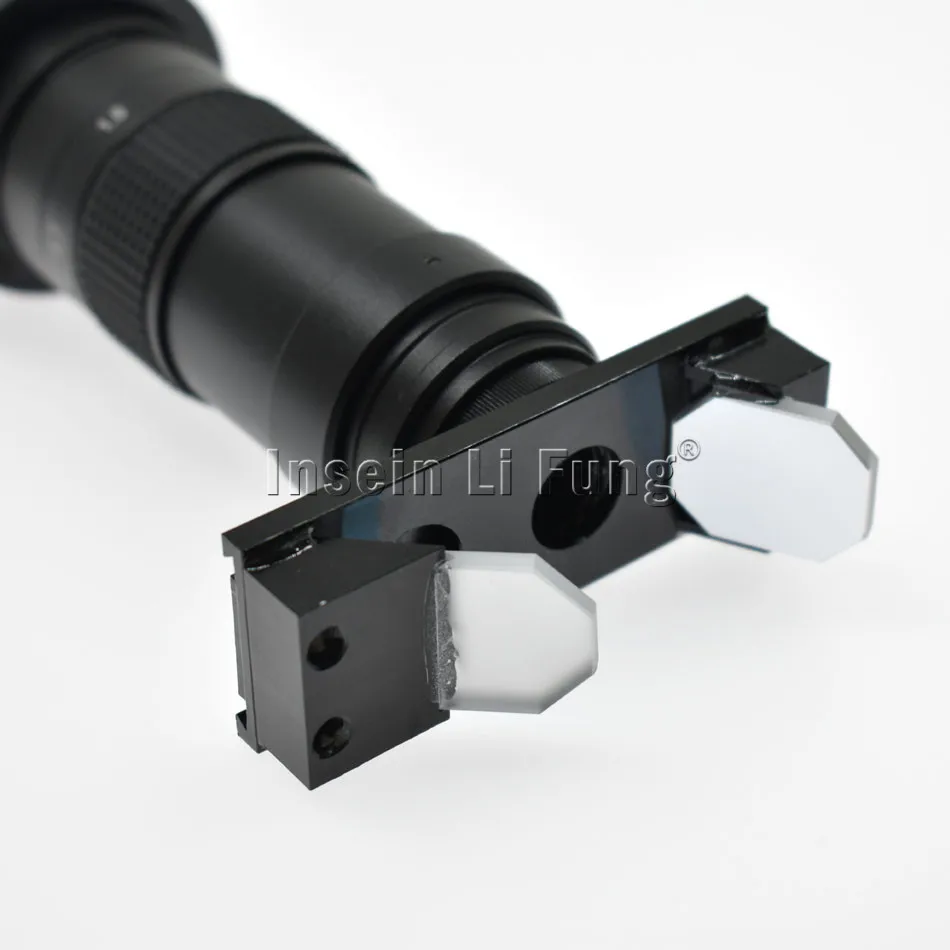 3D Side Face Adjustable Large Field of View 10X-180X Magnification Zoom C-mount Lens+28MP 1080P 60FPS HDMI HD Microscope Camera |