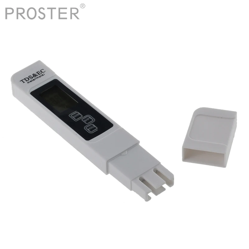 Proster цифровой тестер качества воды Цифровой TDS EC измеритель с 0 9990 диапазоном